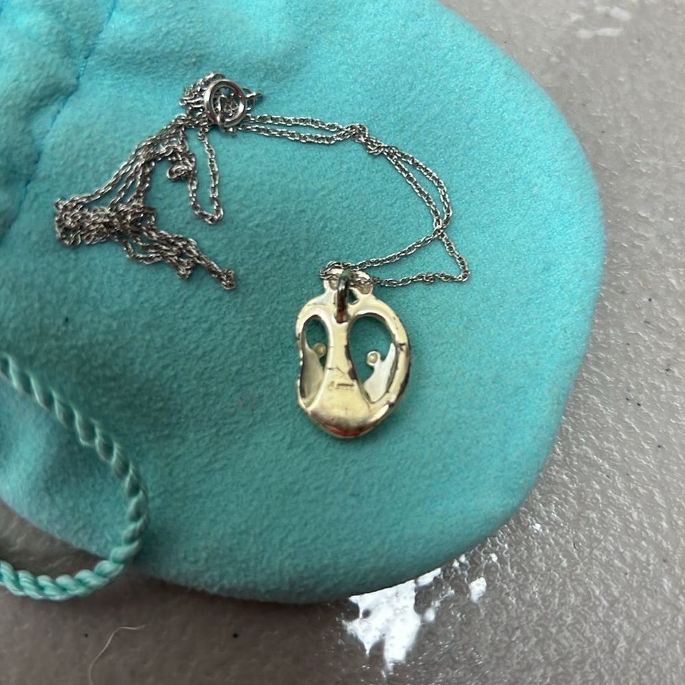 Carolyn Pollack Sterling Silver 925 Loving Family Of Four Pendant Jewelry 17" - Picture 8 of 8
